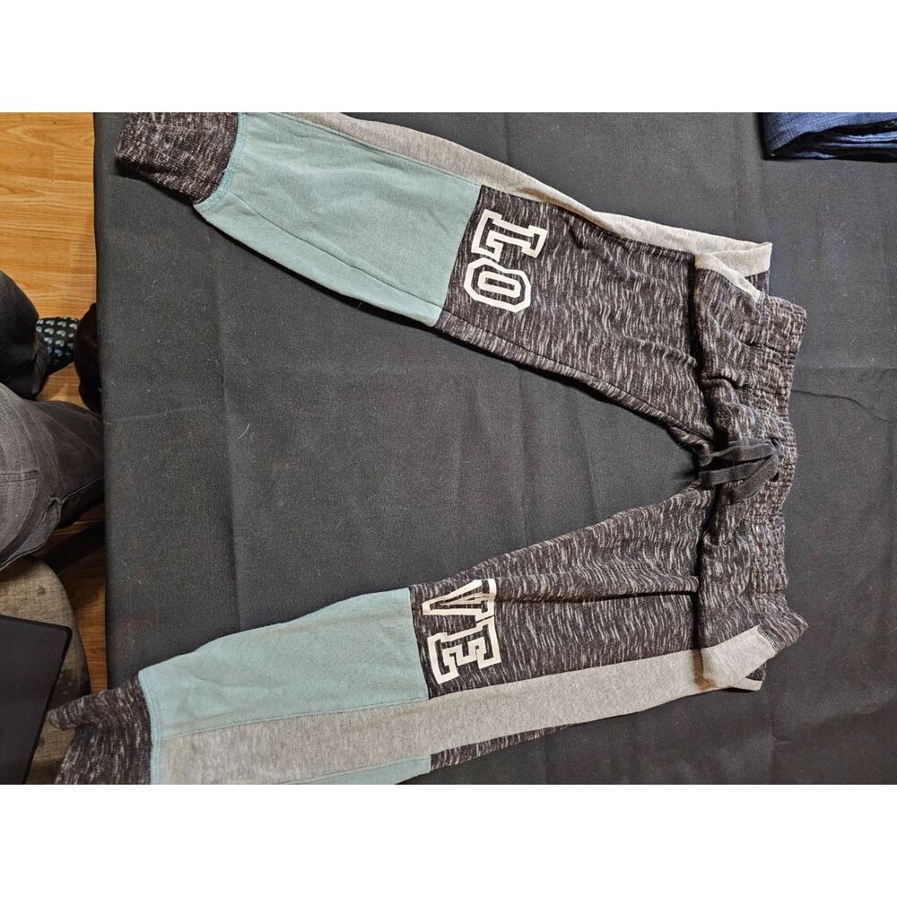 Flirtitude Active Colorblock "LOVE" Joggers Sweatpants - Size Medium
